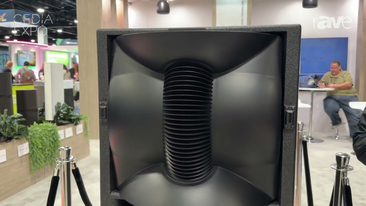 CEDIA Expo 2026: Theory Professional SR-221.3 Packs Dual 21-Inch Drivers Into One Loudspeaker