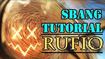 SBANG TUTORIAL: RUFIO