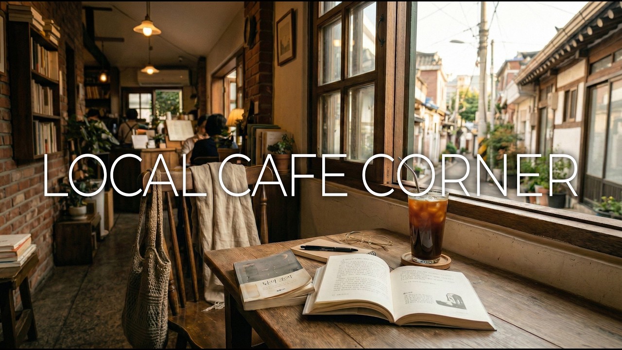[playlist] 동네 작은 카페, 구석진 자리에서 읽고 싶었던 책 펼칠 때 | 감성너겟