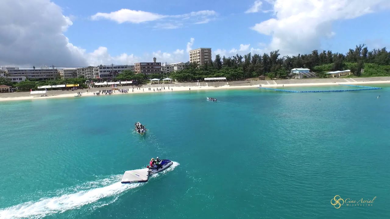 沖縄県 宮古島ドローン空撮 海神祭15 Youtube