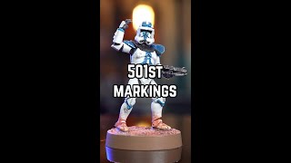 How to Paint Clone 501st markings #shorts screenshot 4