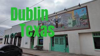 Walking tour of Dublin Texas in 4K