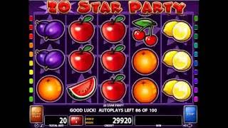 20 STAR PARTY online free slot SLOTSCOCKTAIL casino technology