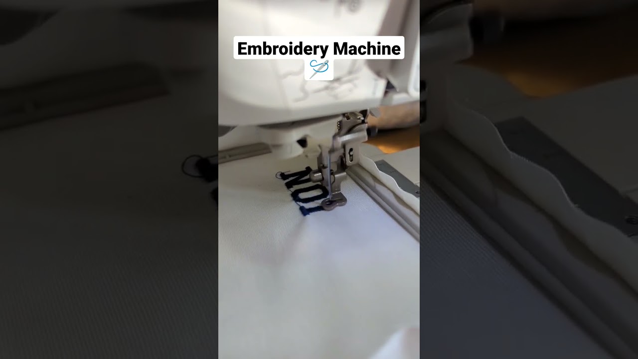 Brother PE900 embroidery machine in action 😍 #notsponsored #sewing 