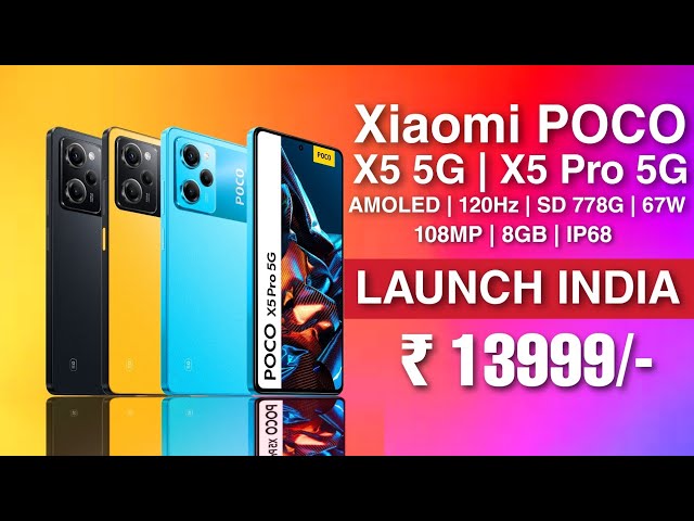 POCO X5 and POCO X5 Pro had their specs revealed