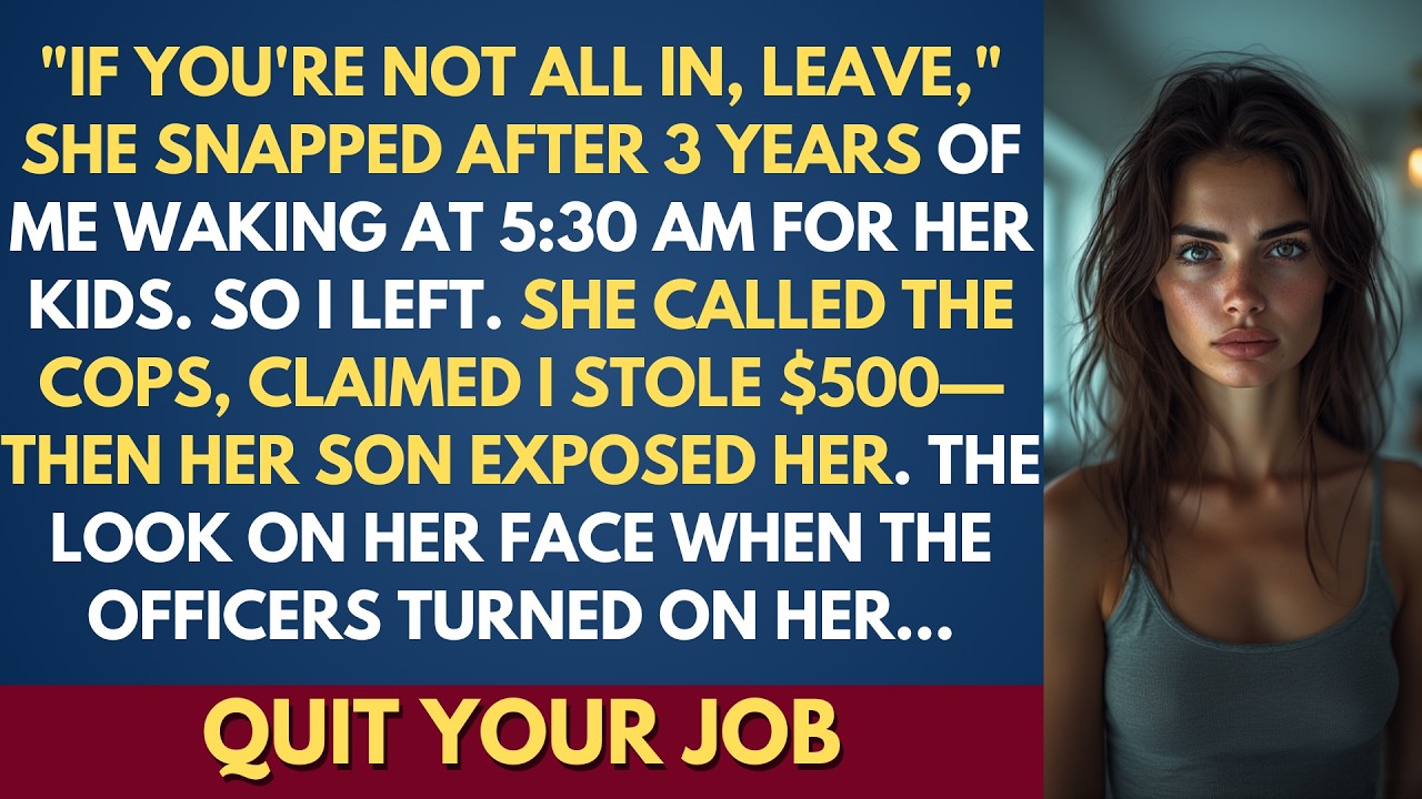 Она сказала: «Ты нам должен», после того как я три года воспитывал её четверых детей. И наконец я...