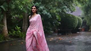 Nela Y Indian Female Model Walking In Rain Photoshoot-Image-1-13