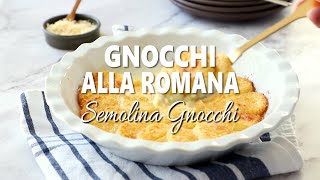 Gnocchi Alla Romana (Semolina Gnocchi)