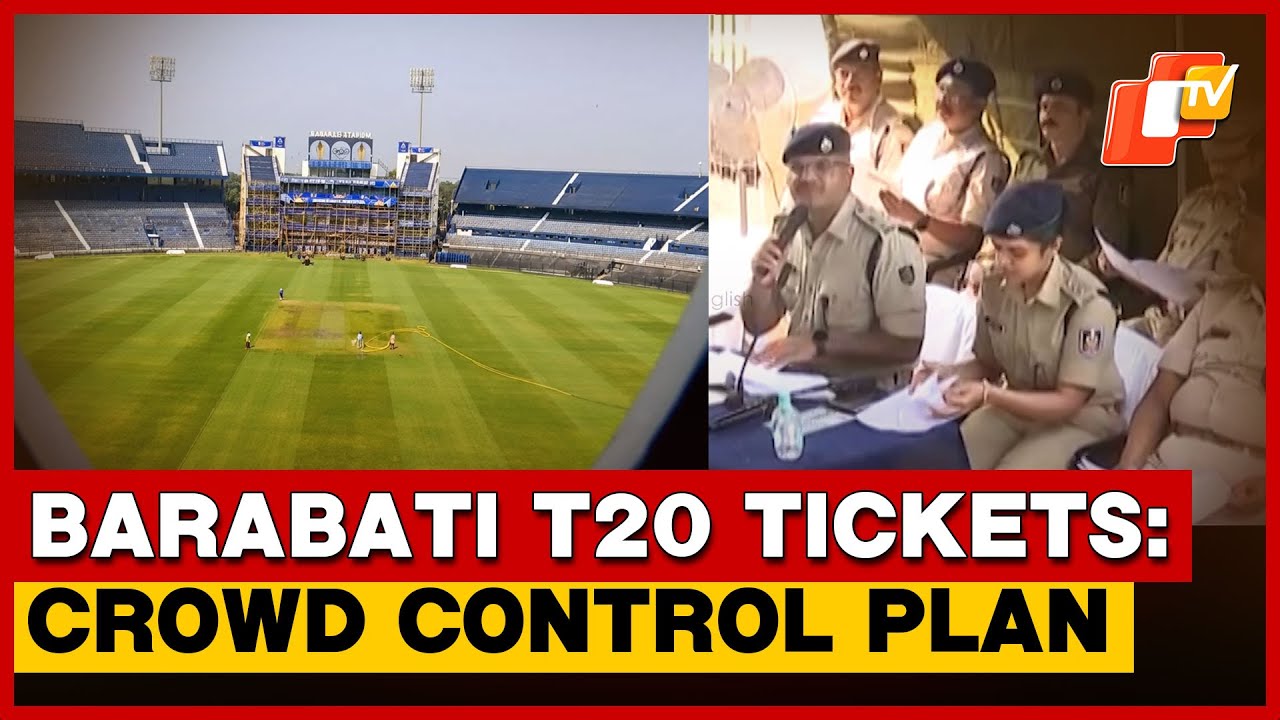 Ind Vs SA T20 Offline Ticket Sale On Dec 5: Barabati Deploys Serpentine Barricades