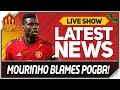 MOURINHO Shames POGBA! Man Utd News Now