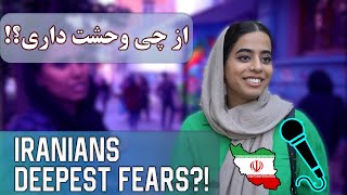 Unmasking What Iranians Are Scared Of&quot;  | 4k |  از چی میترسی؟