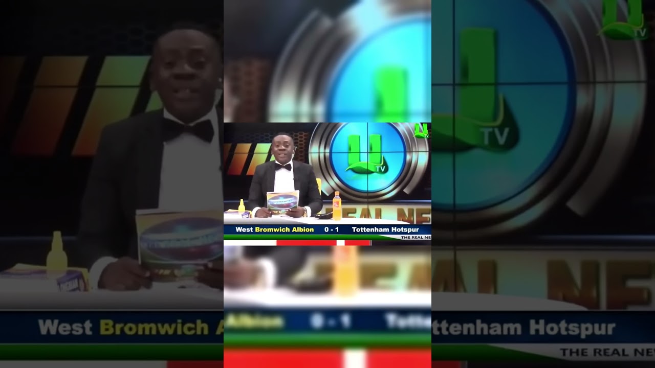 When Ghanaian news presenter reading Premier League results goes viral! 