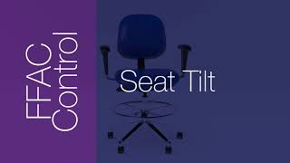 FFAC Free Float Articulating Control Seat Tilt Adjustment Demonstration