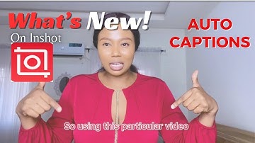 How To Generate Auto-Captions for free on Inshot App