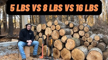 Fiskars X25 vs Fiskars Isocore vs Sotz Monster Maul!!!