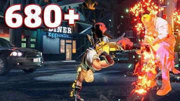 FATAL FURY COTW : ANDY - 600+ Damage Combo