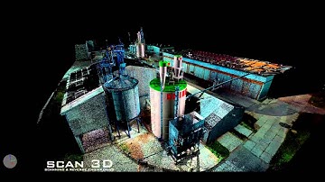 3D scanning and intelligent 3D modeling silos for sawdust