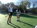 Pichot entrenando con Magui