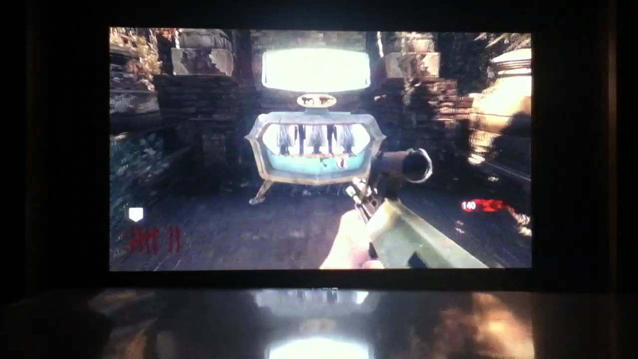 How to get to the pack a punch on zombie map Shangrila. YouTube