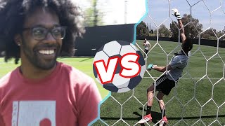 Regular People Try Scoring On A Pro Goalkeeper