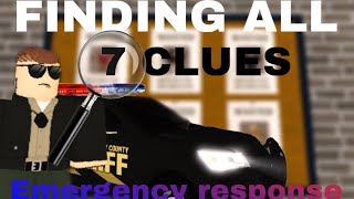 Clues Spawn Location | Roblox Emergency Response (Halloween Quest) screenshot 5