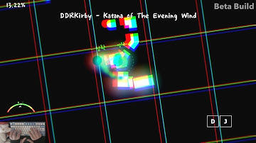 [ADOFAI custom]따봉乃줄만한 맵     (DDRKirby(ISQ) - Katana of The Evening Wind)(map by JUNKYHARPIN)