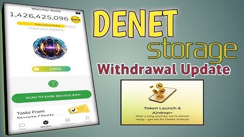 DENET storage update || Airdrop listing date || DENET storage withdraw || withdraw DENET  #denet