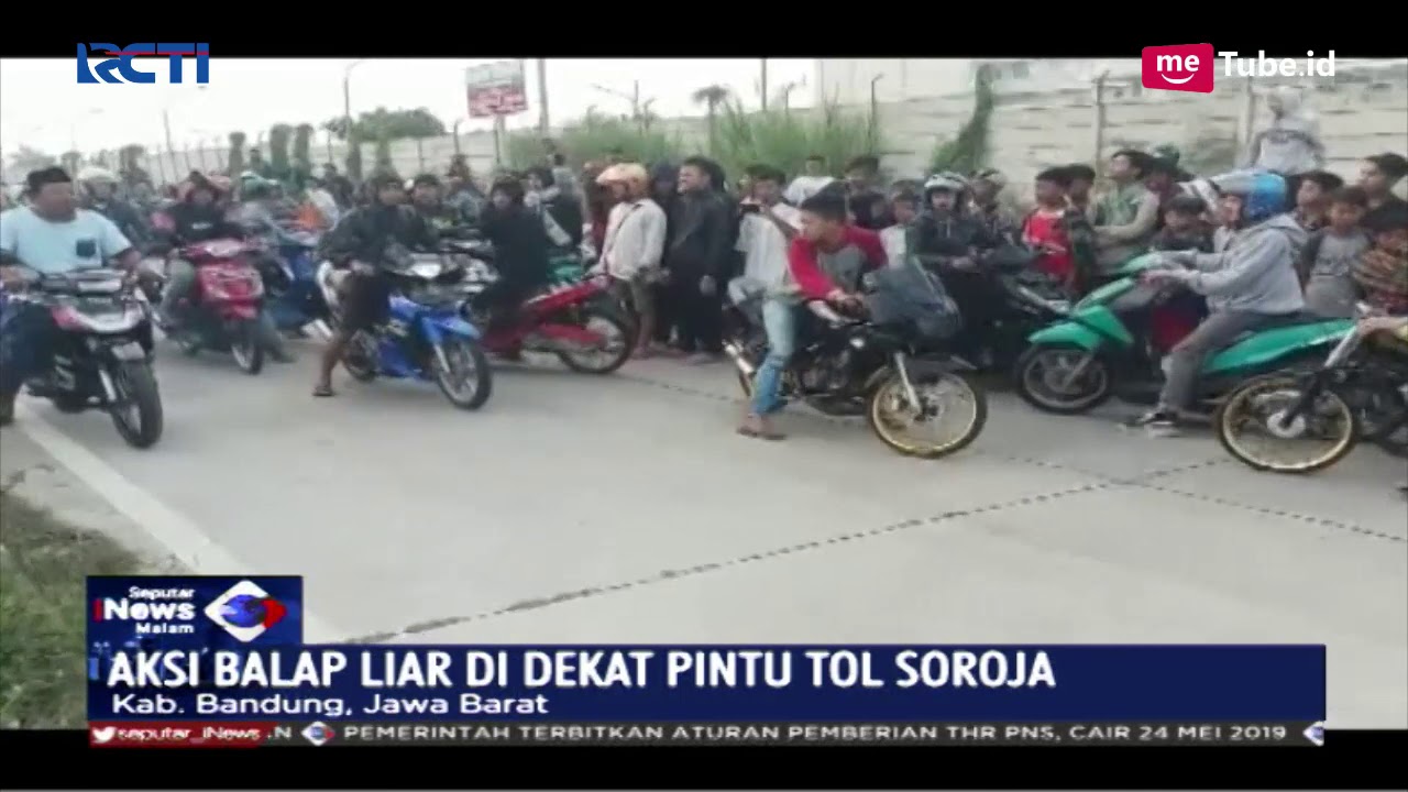 Berbahaya! Aksi Balap Liar Menjelang Buka Puasa Meresahkan Pengguna Jalan di Bandung - SIM 10/05