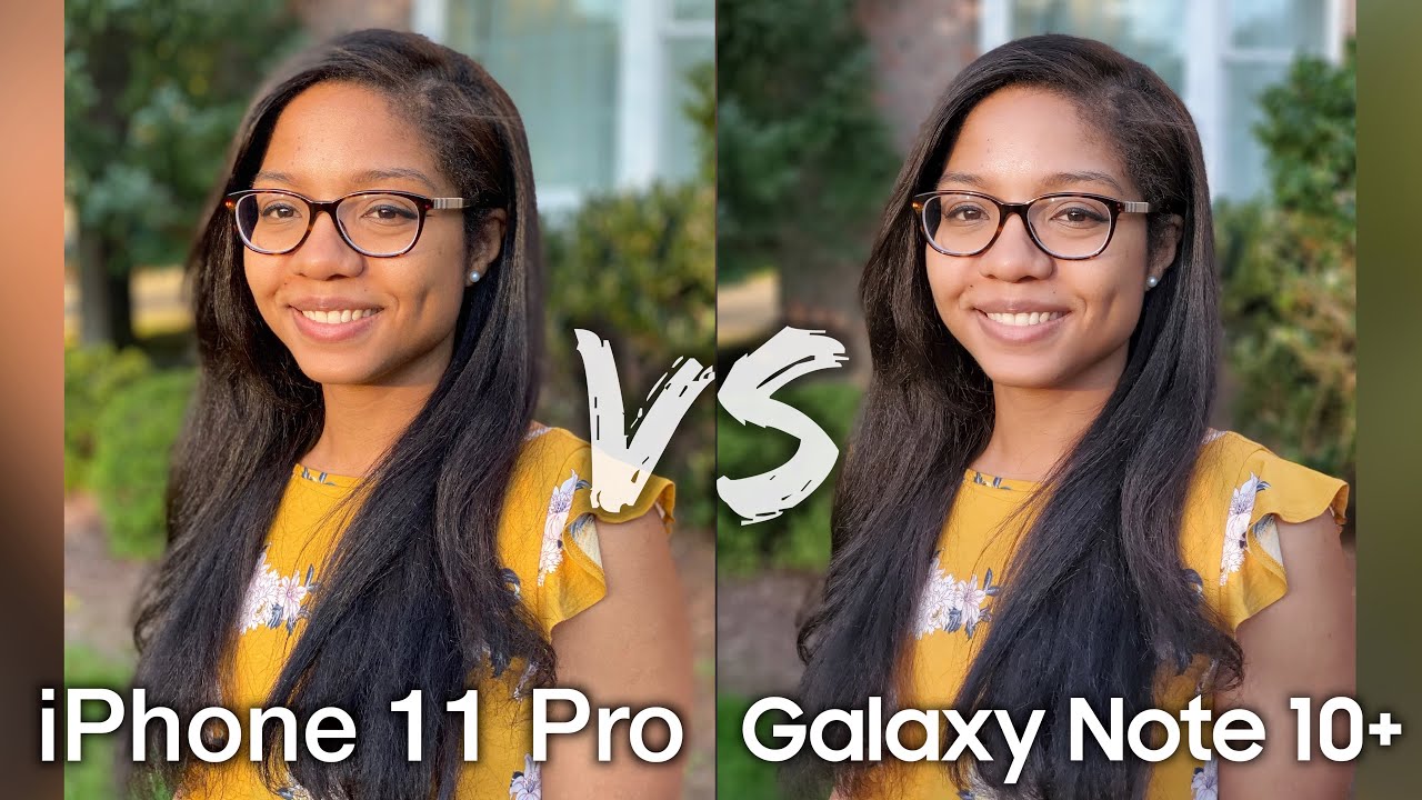 Iphone 11 Pro Max Vs Galaxy Note 10 Camera Comparison Youtube