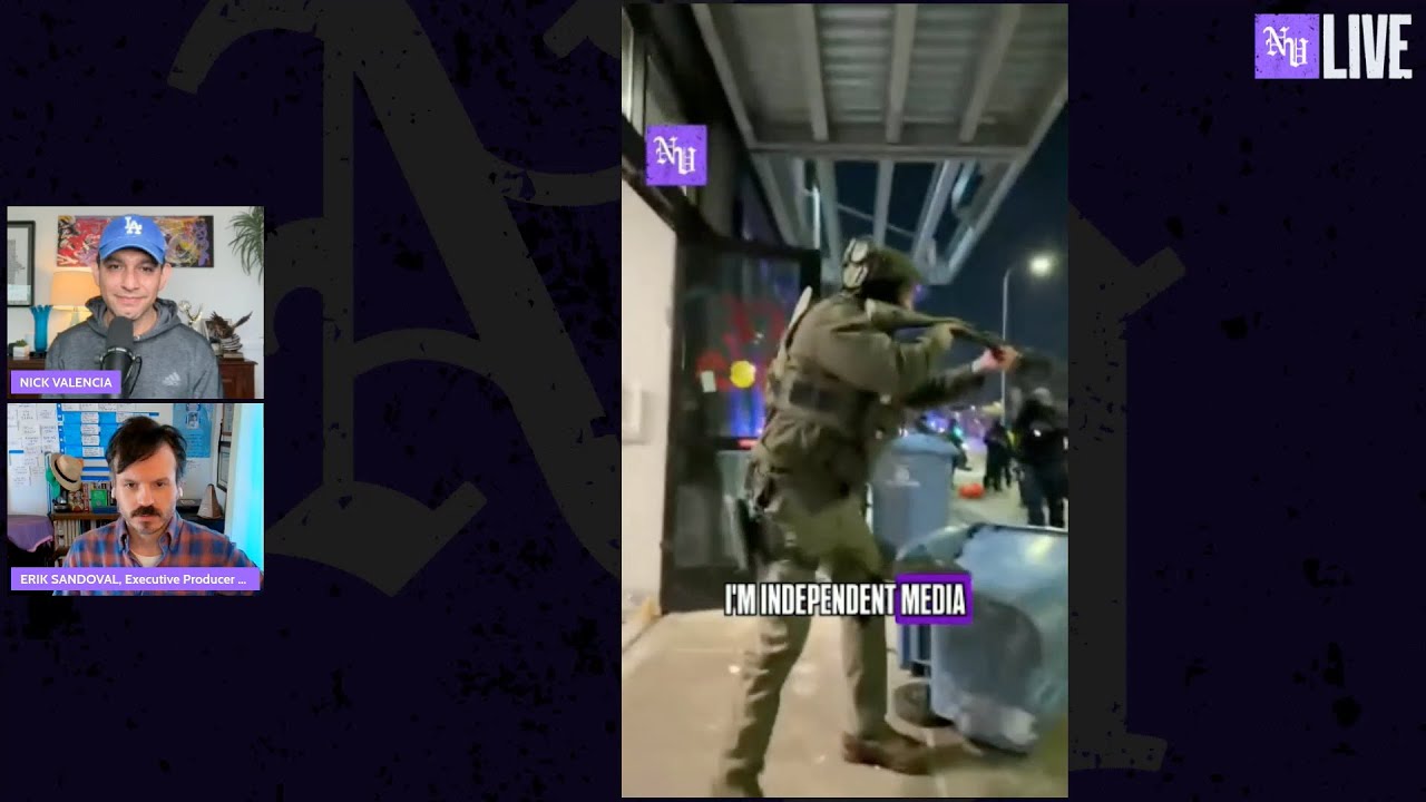 Nick Valencia Live with Chicano Artist Lalo Alcaraz and journalist Mario Guevara