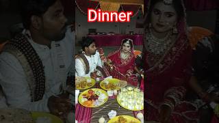 Wedding Dinner #shorts #dinner #wedding #viral #khana #song #shoot #couple #cute @Miniphotostudio