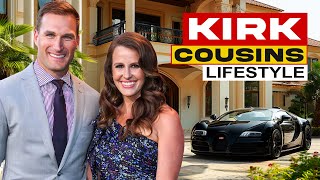Kirk Cousins Stunned by Falcons Pick | Cousin's Lifestyle, Wife, Kids, Injury & Net Worth
