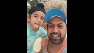 Gippy grewal son shinda singing hik vich jaan || live