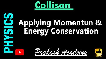 applying conservation of momentum and energy for IIT by Guru Sir @Ranchi