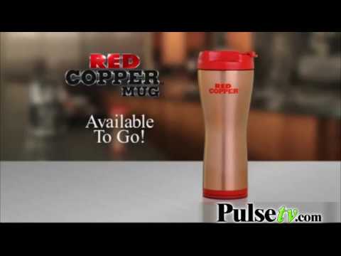 Red Copper Mug 2pk - As Seen On TV 