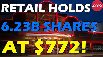 RETAIL HOLD 6.23 BILLION AMC SHARES! CITADEL DATA SHOWS $772 PER AMC! LAWSUIT! Short Squeeze Update