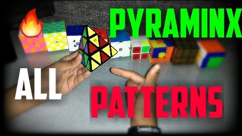 Learn All Patterns Of Pyraminx (Checkerboard & More) In Hindi