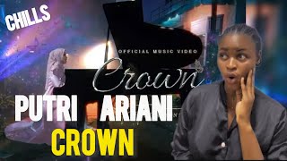 First Time Hearing Putri Ariani - Crown (Official Music Video)