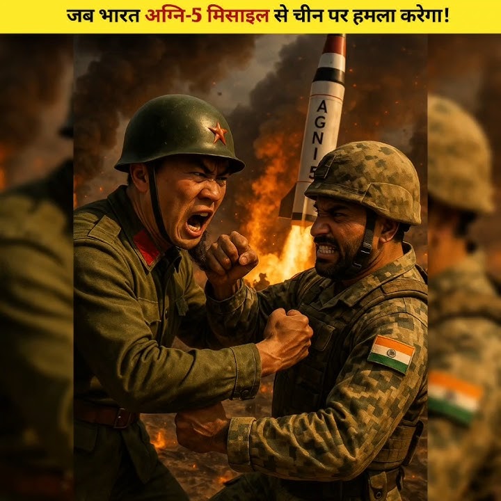 India's most powerful missile Agni 5 #shortvideo