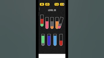 WATER SORT PUZZLE LEVEL 23