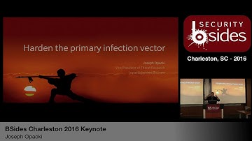BSidesCHS 2016:  Keynote - Joseph Opacki