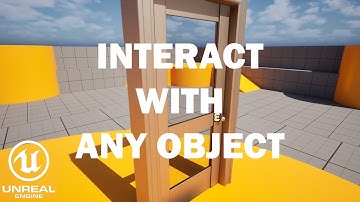 How To Interact With Objects - Unreal Engine 5 Tutorial