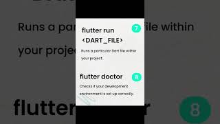 🎉  Flutter CLI Commands 🎉