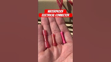 Waterproof Butt Splice Connector #shorts #electrical #electronic