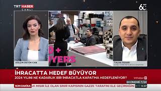 Talha Özger Gülçin Can Üstün Trt Haber 724 Ekonomi