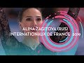 Alina Zagitova (RUS) | Ladies Short Program | Internationaux de France 2019 | #GPFigure