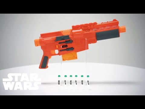 Hasbro Brasil - Vídeo 360° Brinquedo Lança Dardos StarWars S1 Dolphin Trooper - B7763