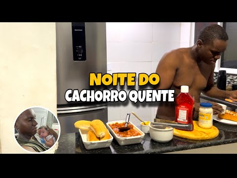 MEU SOBRINHO VEIO AQUI EM CASA ||PRIMEIRO NOITE DO CACHORRO QUENTE || PAULA FERREIRA