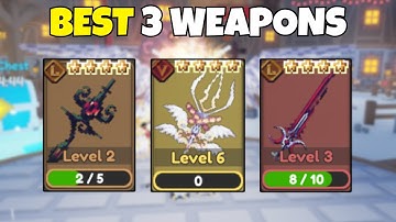 You NEED To Get THESE 3 WEAPONS RIGHT NOW! | Pixel Blade