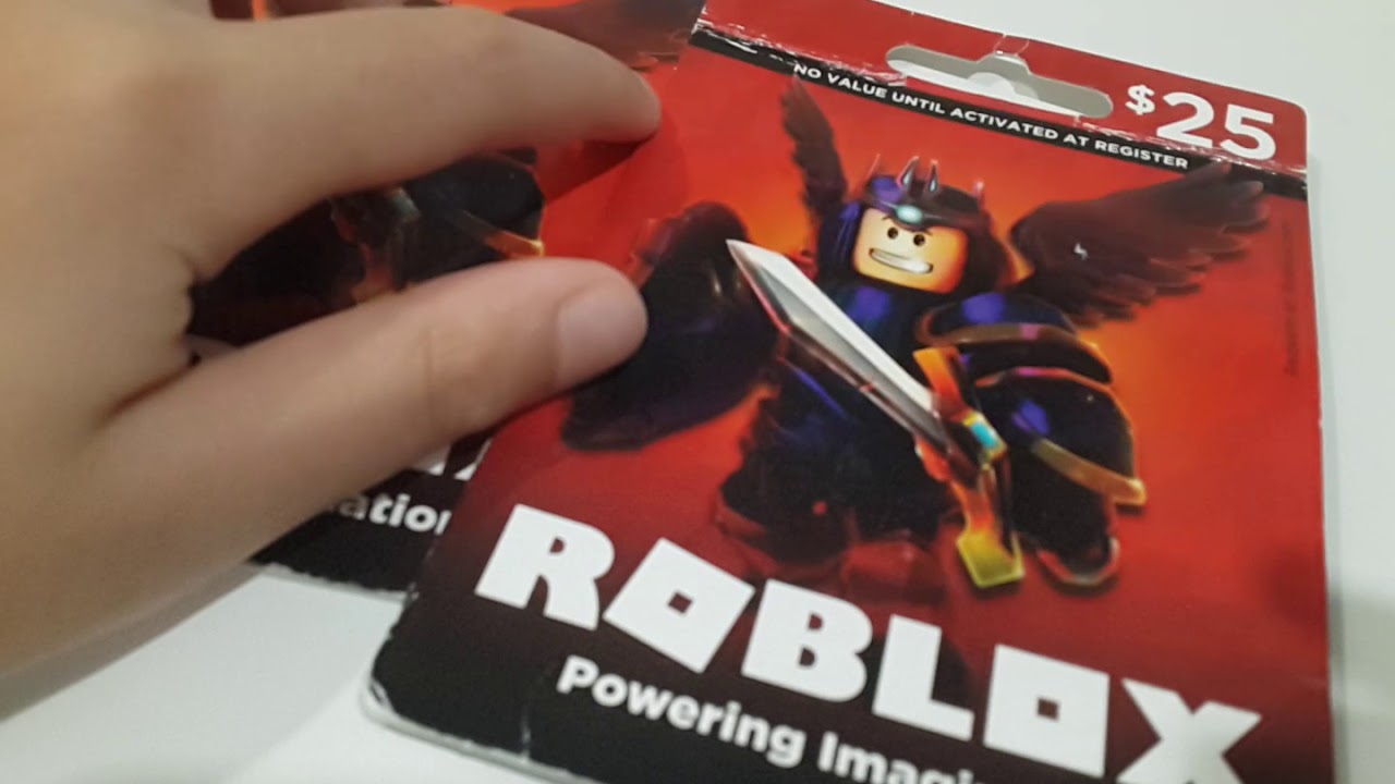 Free roblox gift card - YouTube